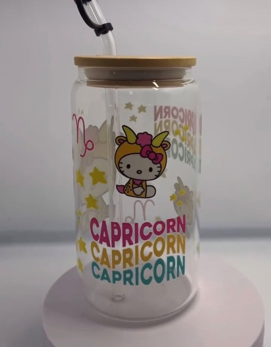 Hello Kitty Zodiac Sign Tumbler