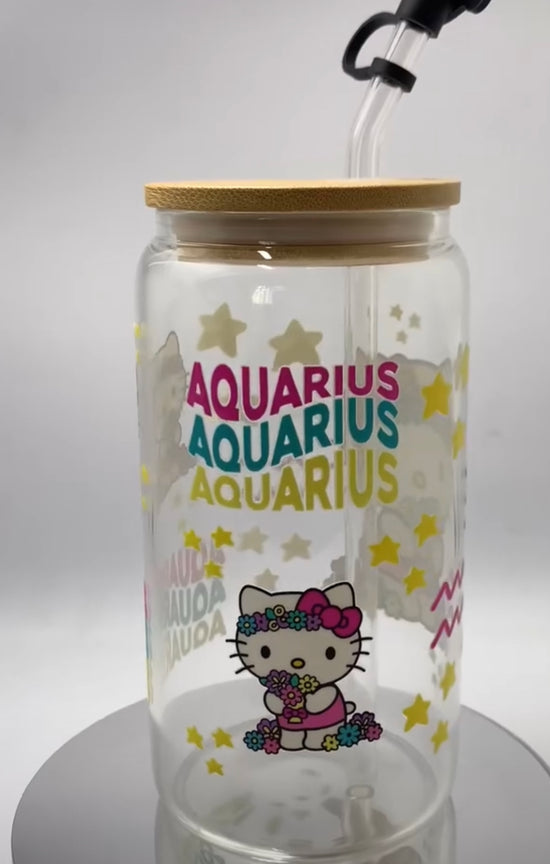 Hello Kitty Zodiac Sign Tumbler