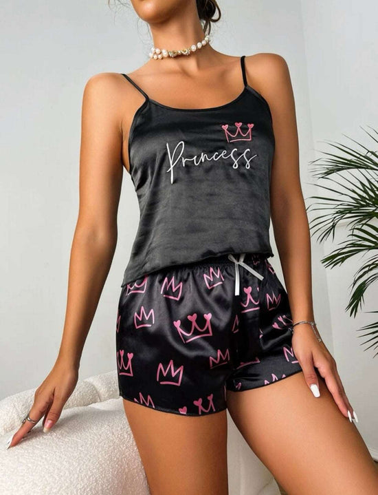 Princess Satin PJ Set