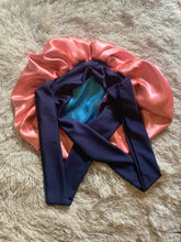 Edge Tie Satin Bonnets